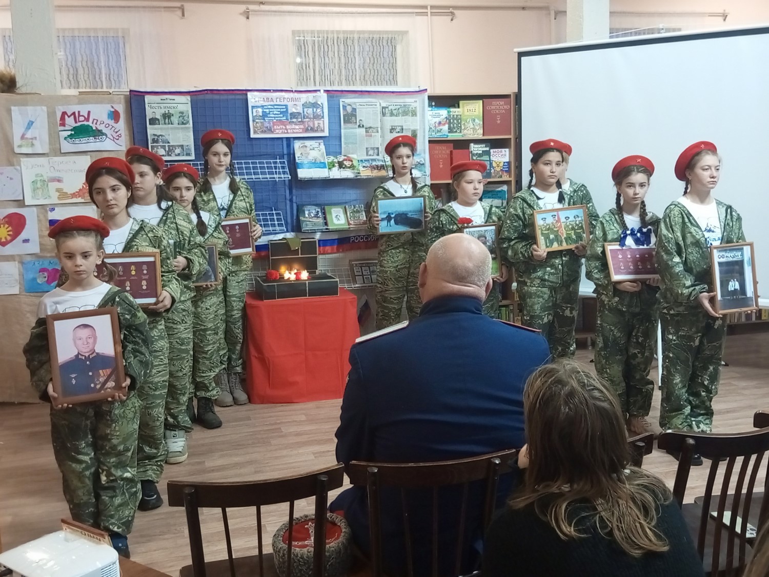 Фото 4. 05.12.2024 Тематическая встреча Служили Родине как сердцу было велено. ДБ