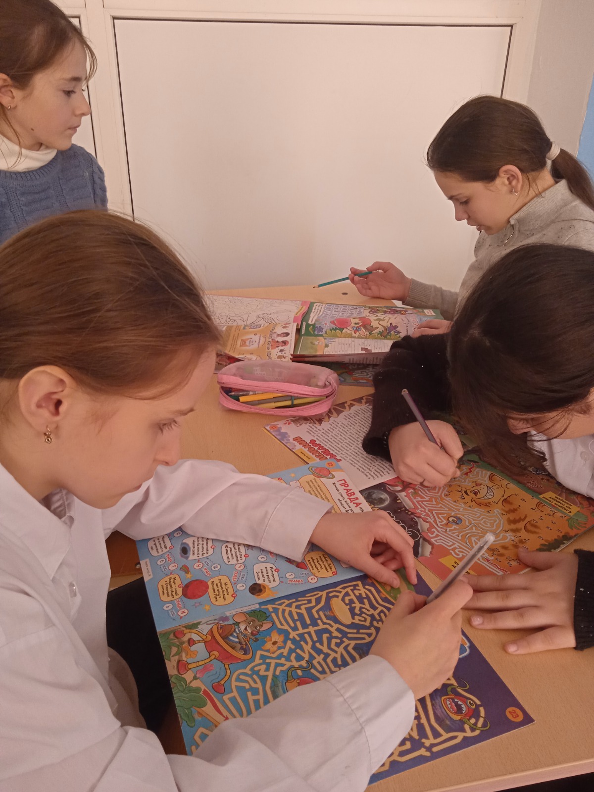 Фото 1. 22.01.2025 Библиотечный урок Новых книг полна библиотечная страна в Глубочанском отделе