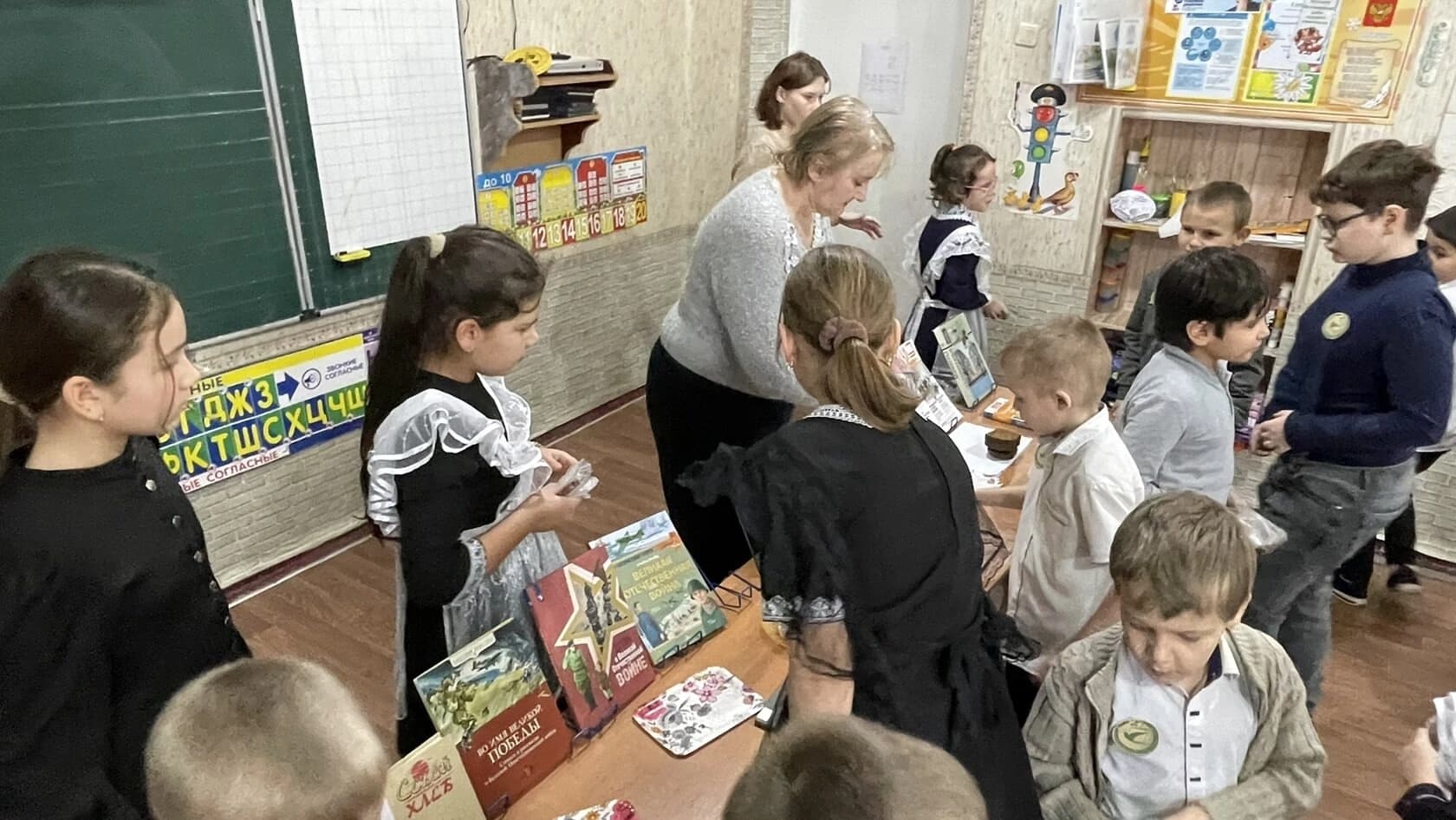 Фото 1 24.01.2025 Урок мужества Будем помнить подвиг Ленинграда в Мокрогашунском отделе