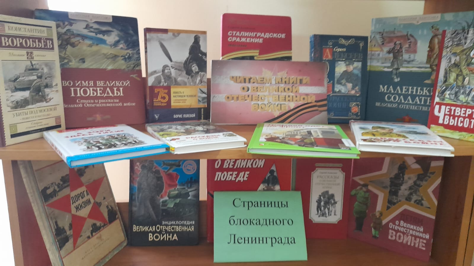 Фото 2. 13.01.2025 Книжная выставка Читаем книги о Великой Отечественной войне в Кутейниковском отделе