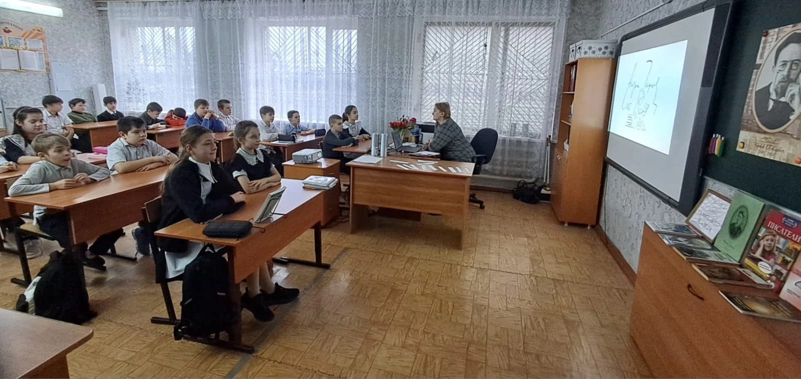 Фото 2 28.01.2025 Литературный час Листая Чехова страницы в Мокрогашунском отделе
