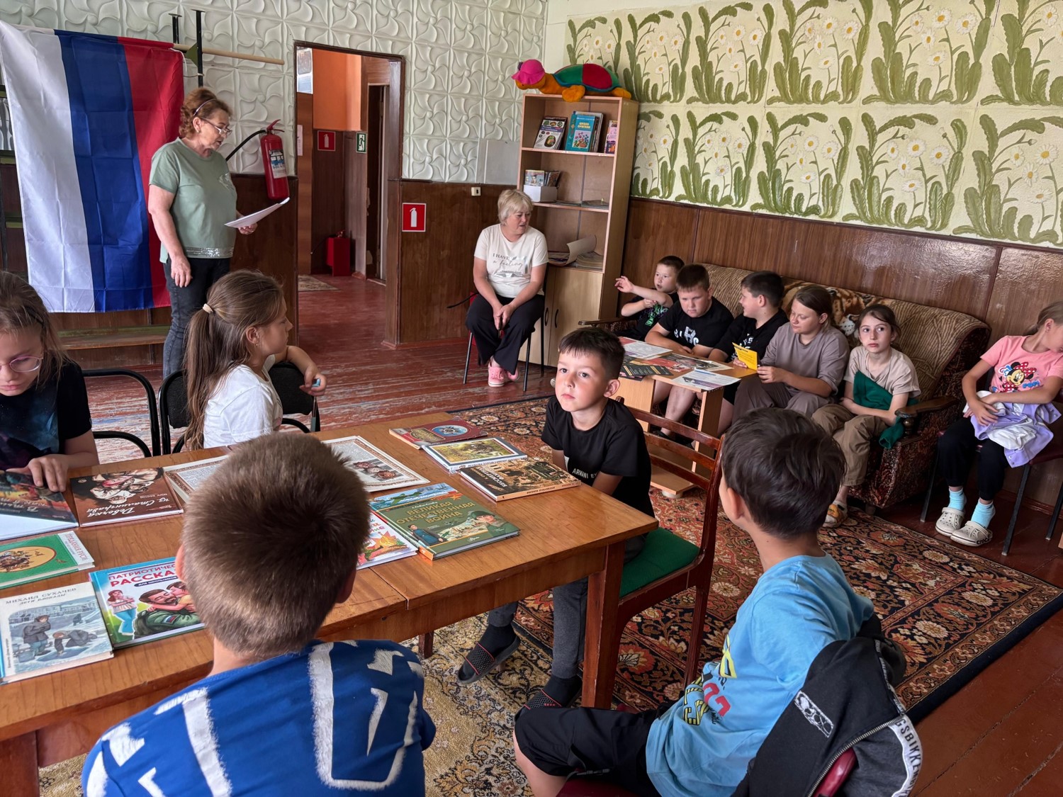 Фото 2 20.06.2025 Тематическая беседа Память пылающих лет в Красночабанском отделе